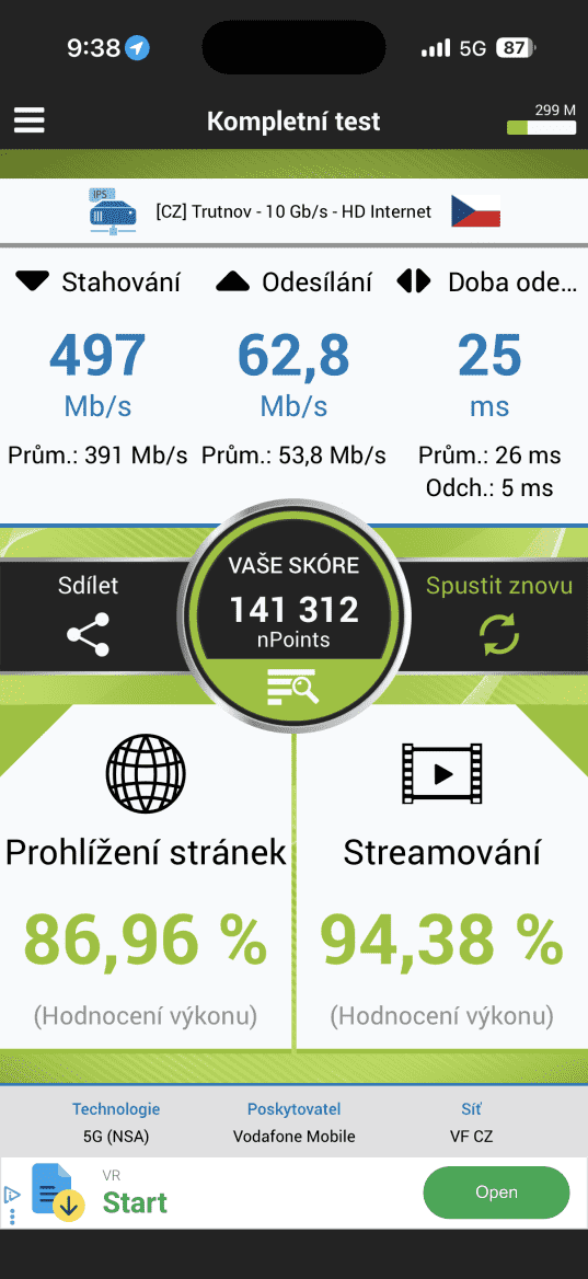 5G síť v pražském metru od Vodafonu