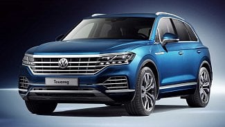 Náhledový obrázek - Volkswagen Touareg  2018 má „chytrá“ světla a nechal si naftový osmiválec