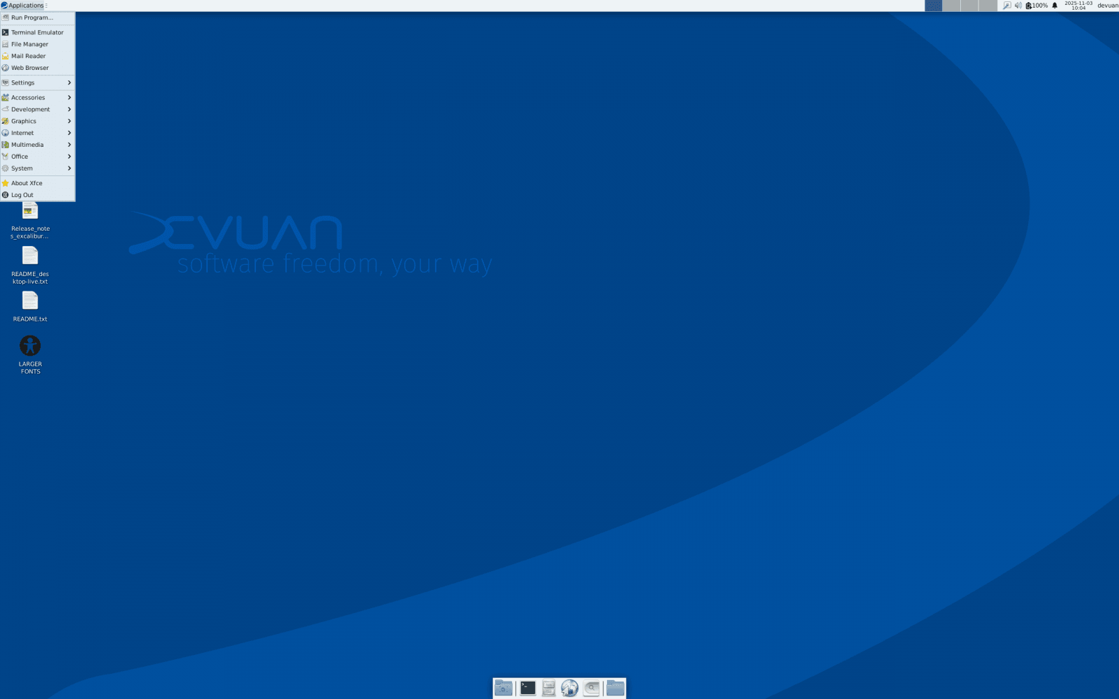 Devuan GNU+Linux 6.0.0