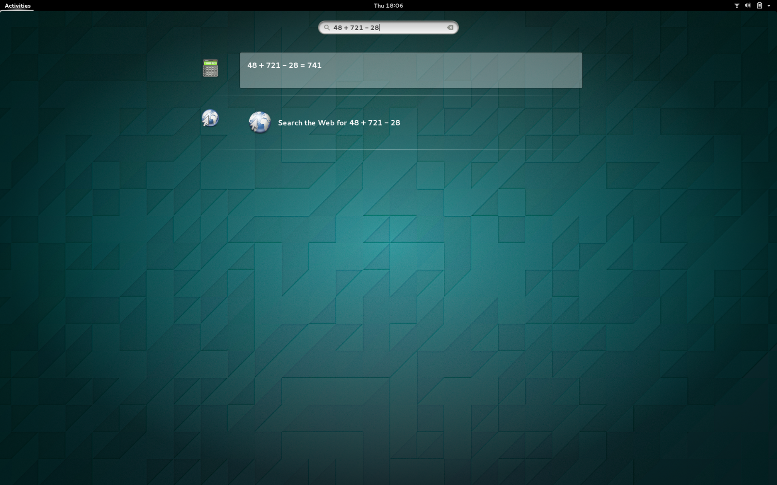Systémové vyhledávání nově zvládne i jednoduché výpočty...