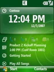 Screenshot Windows Mobile 6