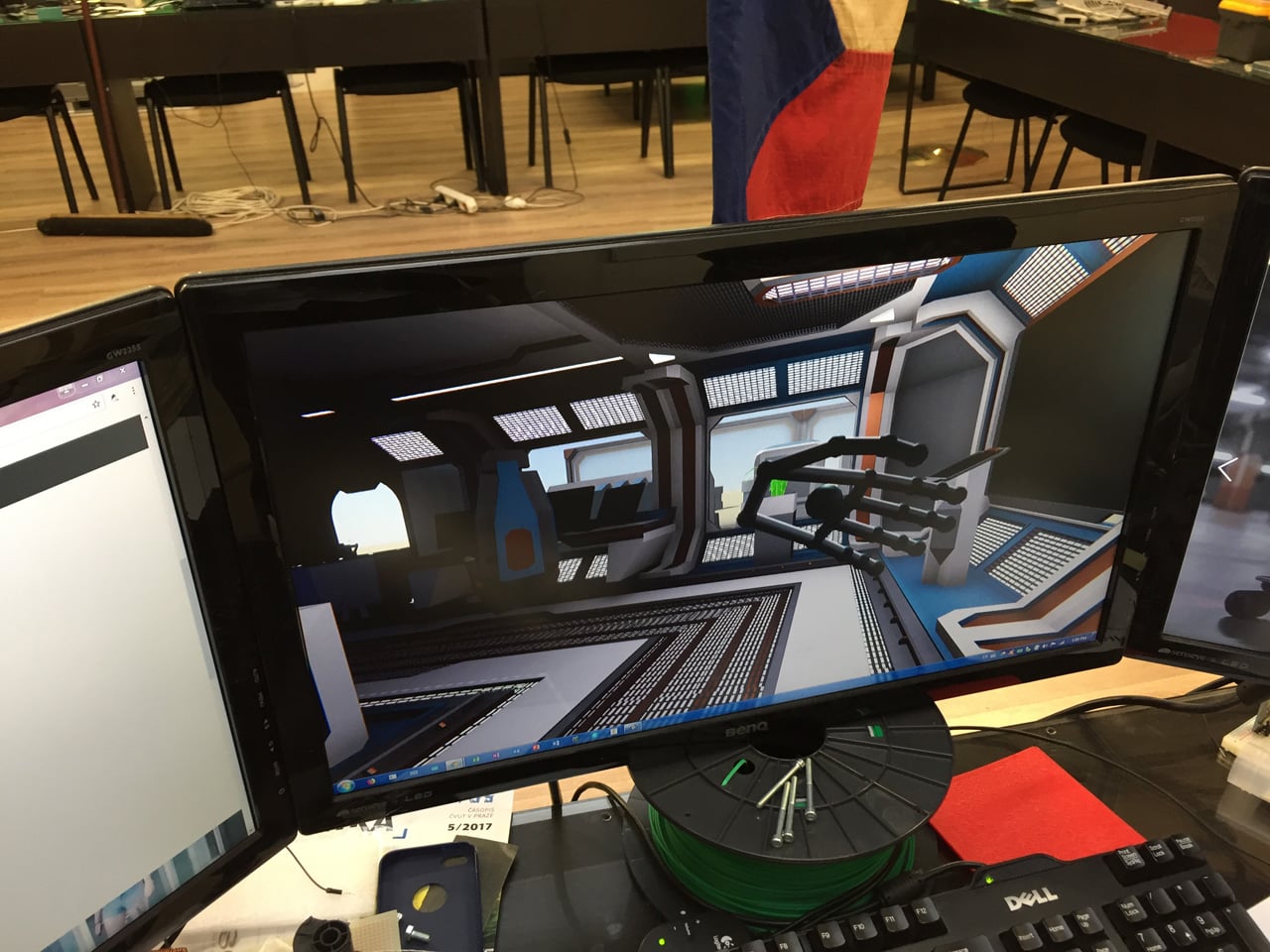 Boardmobile, robo ruka a 3D tiskárna ze Smíchovské průmyslovky