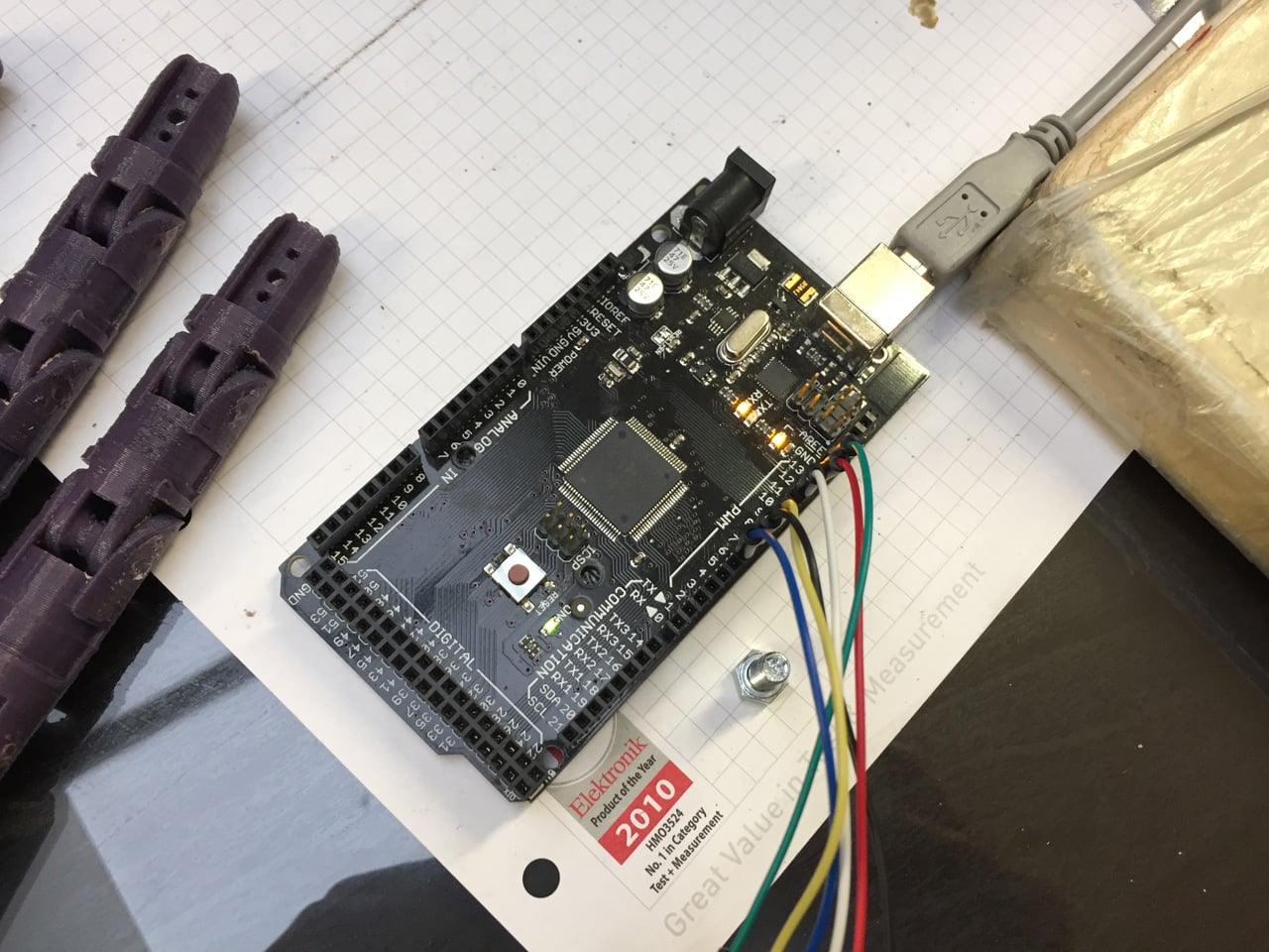 Boardmobile, robo ruka a 3D tiskárna ze Smíchovské průmyslovky