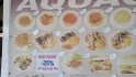 Ceny jídel v restauracích. Baška, Krk, Rijeka. Chorvatsko. (9. 6. 2024)