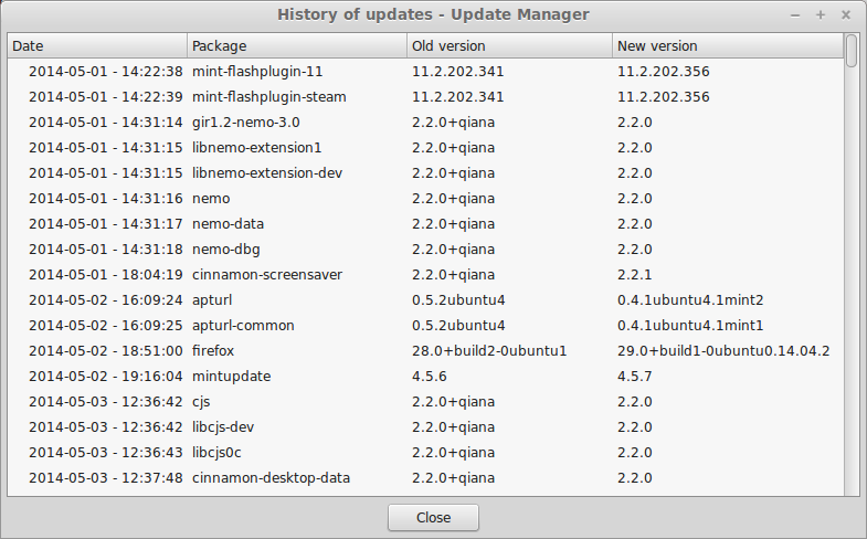 Linux Mint 17 Qiana (MATE)