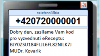 Náhledový obrázek - Jedno procento e-receptů je předáno elektronicky, přibývá SMS