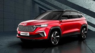 Náhledový obrázek - Škoda chystá další SUV s karoserii kupé. Jeho podobu naznačuje koncept Vision GT