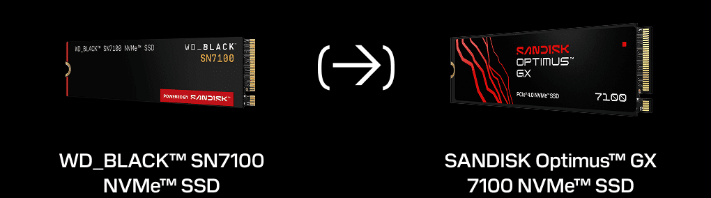 Přeznačení SSD Western Digital na moduly Sandisk Optimus, Optimus GX a Optimus GX Pro
