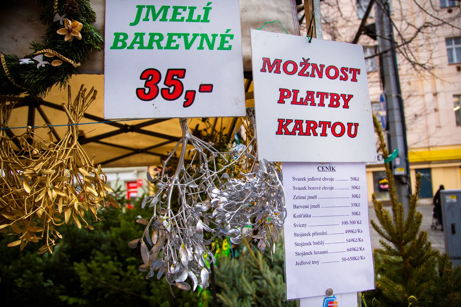 Prodej vánočních stromků 2019