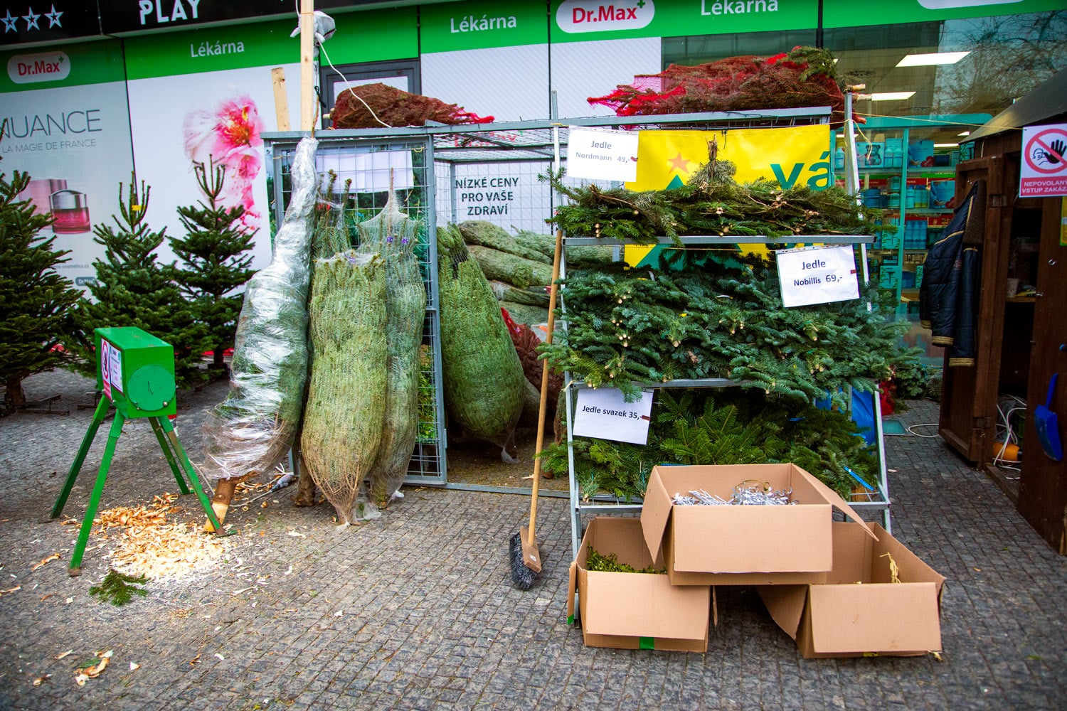 Prodej vánočních stromků 2019