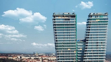 Náhledový obrázek - V Tower, Prague: bydlení ve vile nad mraky