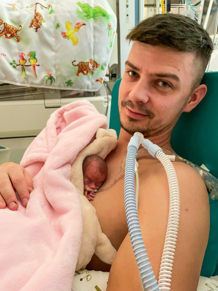 Viktorka se narodila s 386 gramy