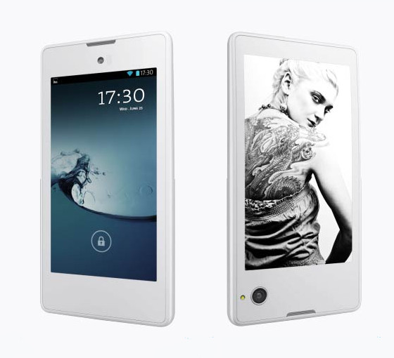 YotaPhone: telefon s e-ink displejem na zádech