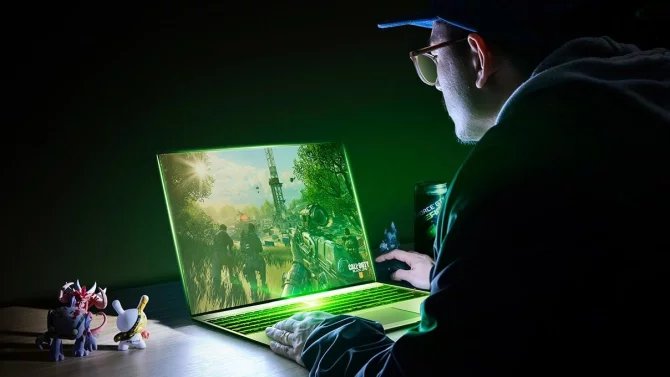 Notebook s hardwarem Nvidia