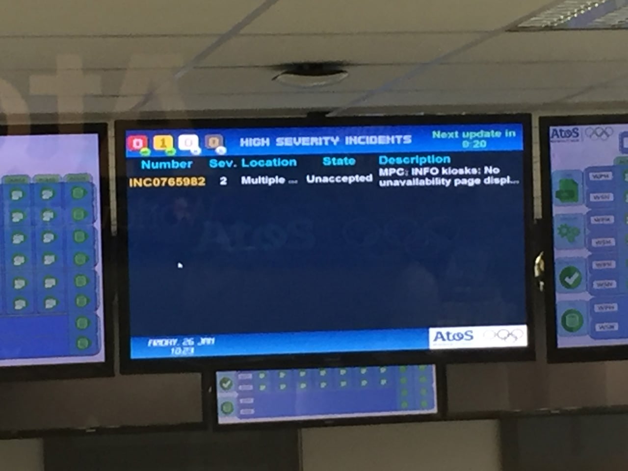 Vzdálené IT operační centrum v Barceloně pro olympijské hry