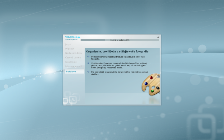 Kubuntu 10.10 - instalace 2
