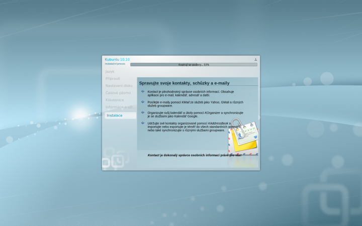 Kubuntu 10.10 - instalace 2