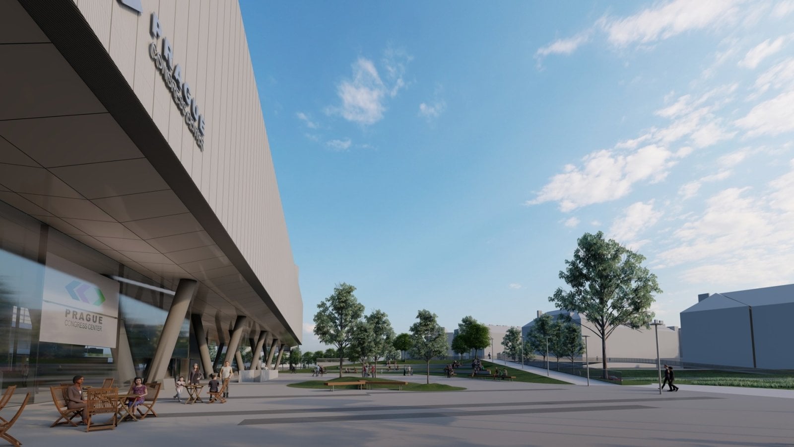 Nová Výstavní hala Kongresového centra Praha