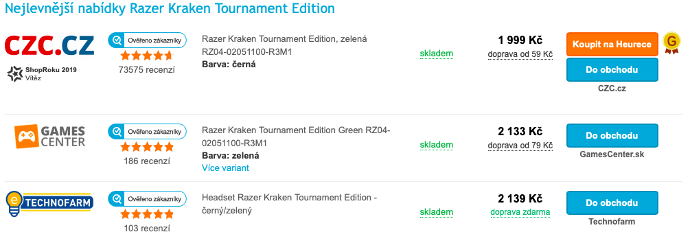 Rozdíl ve slevách na Datart.cz