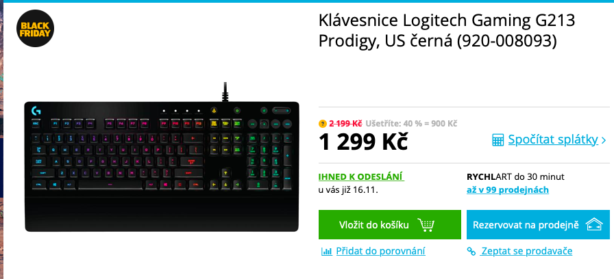 Rozdíl ve slevách na Datart.cz