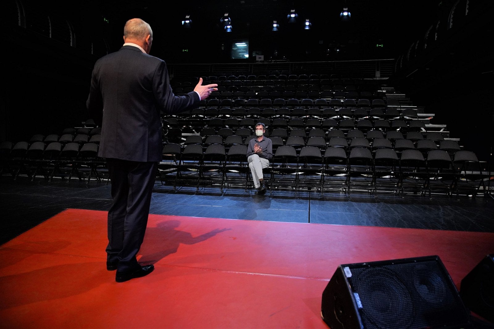 Show Jana Krause poprvé bez diváků, jen s panem Odvárkou