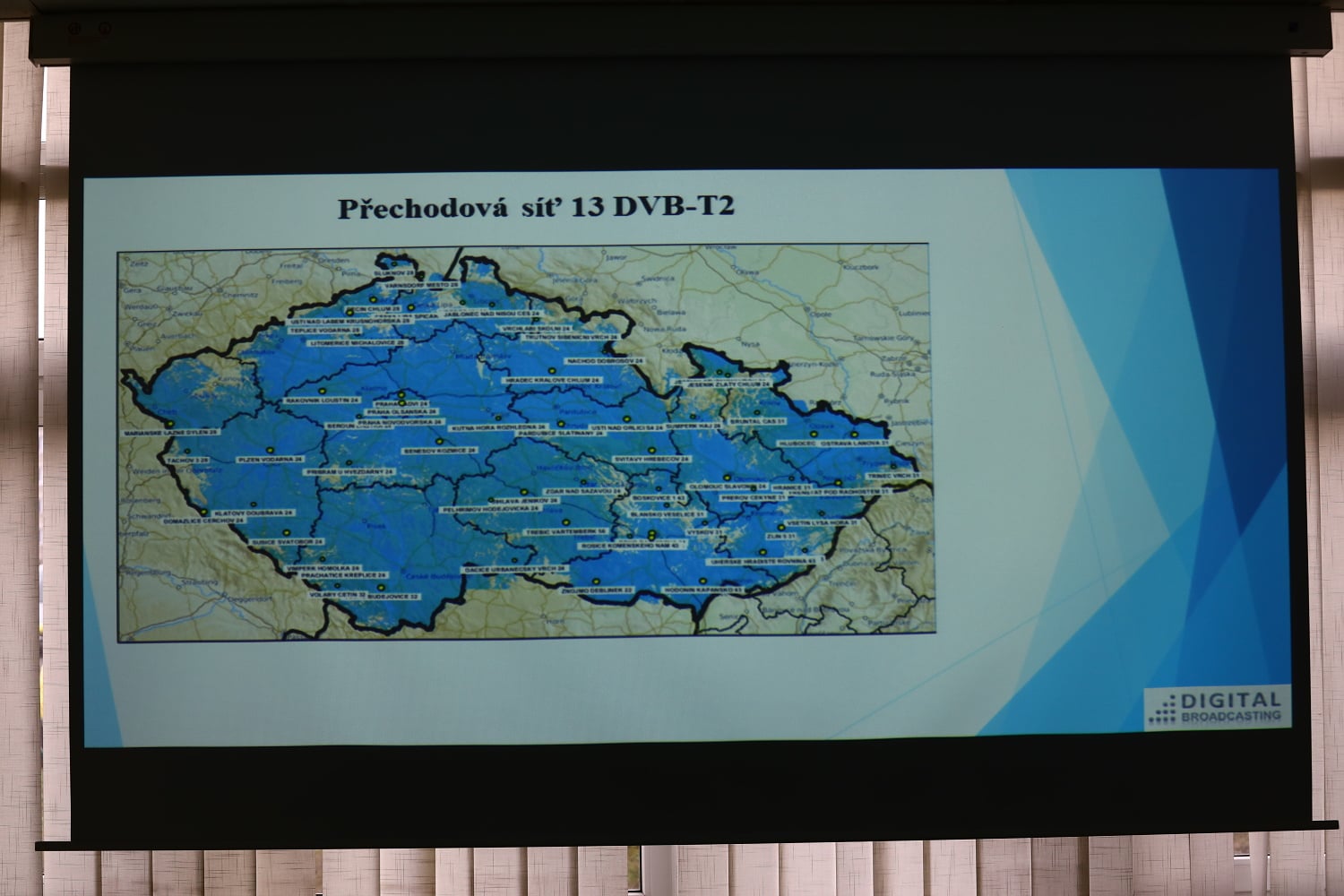 Daniel Kramarz na semináři Digital Broadcasting