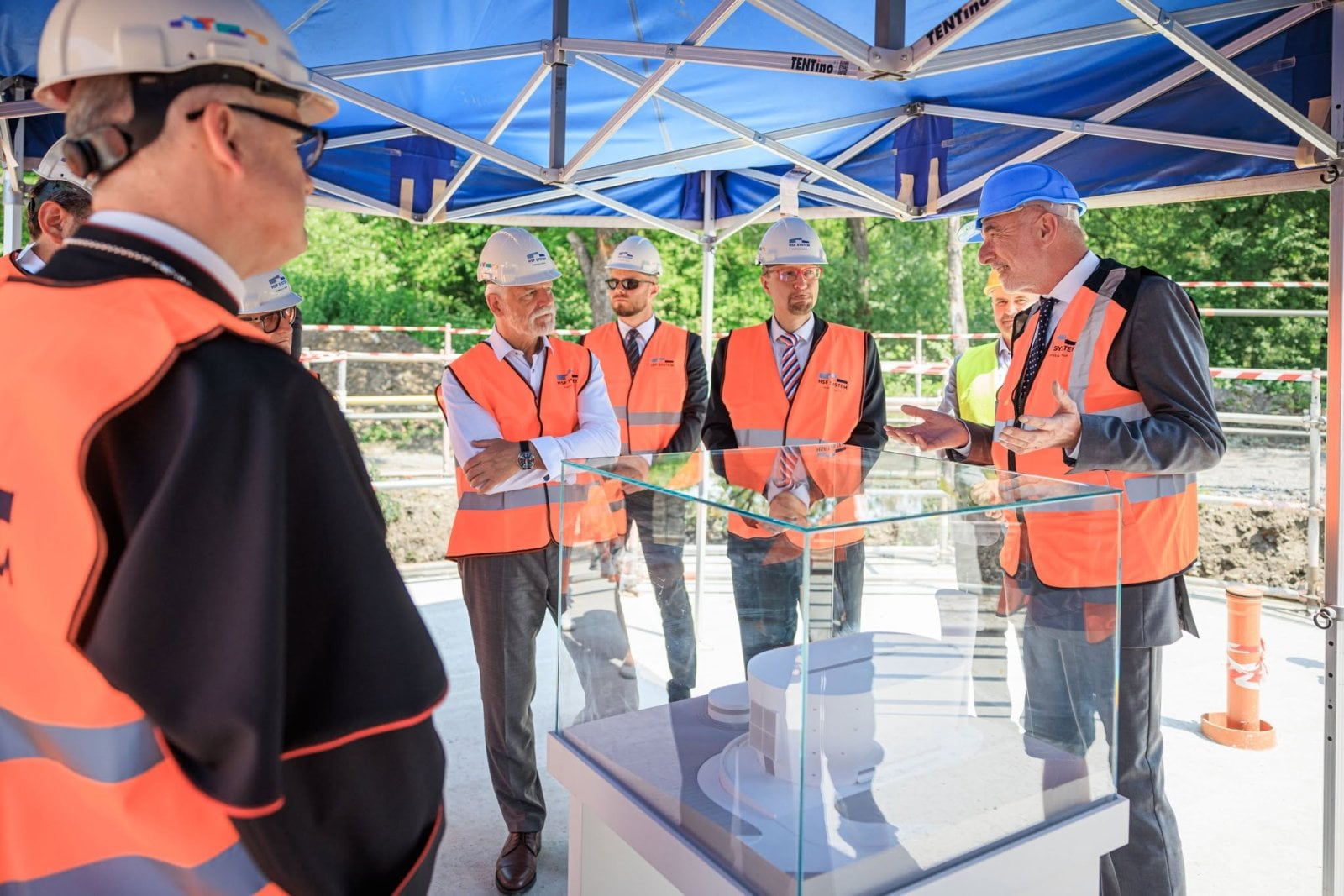 Kostel v Neratovicích u Mělníku stavěný 3D tiskem