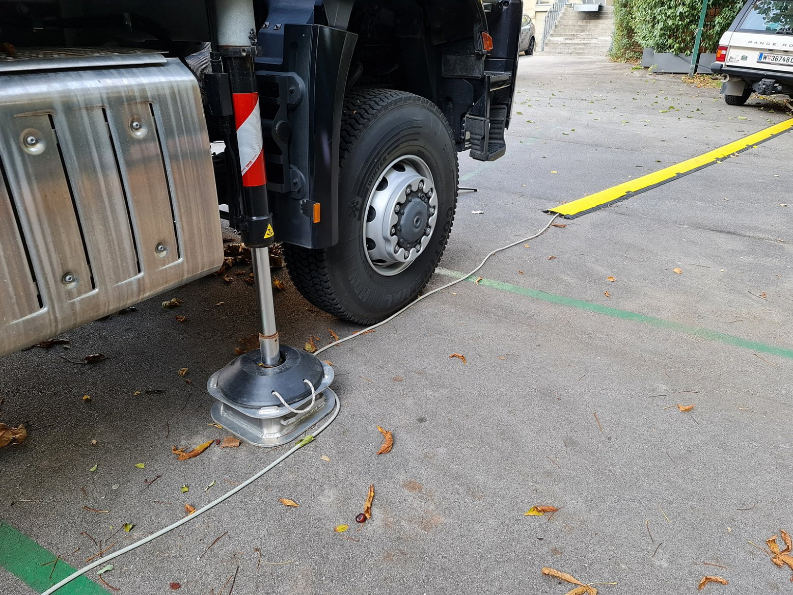 Mobilní 5G základnová stanice rakouského operátora Magenta