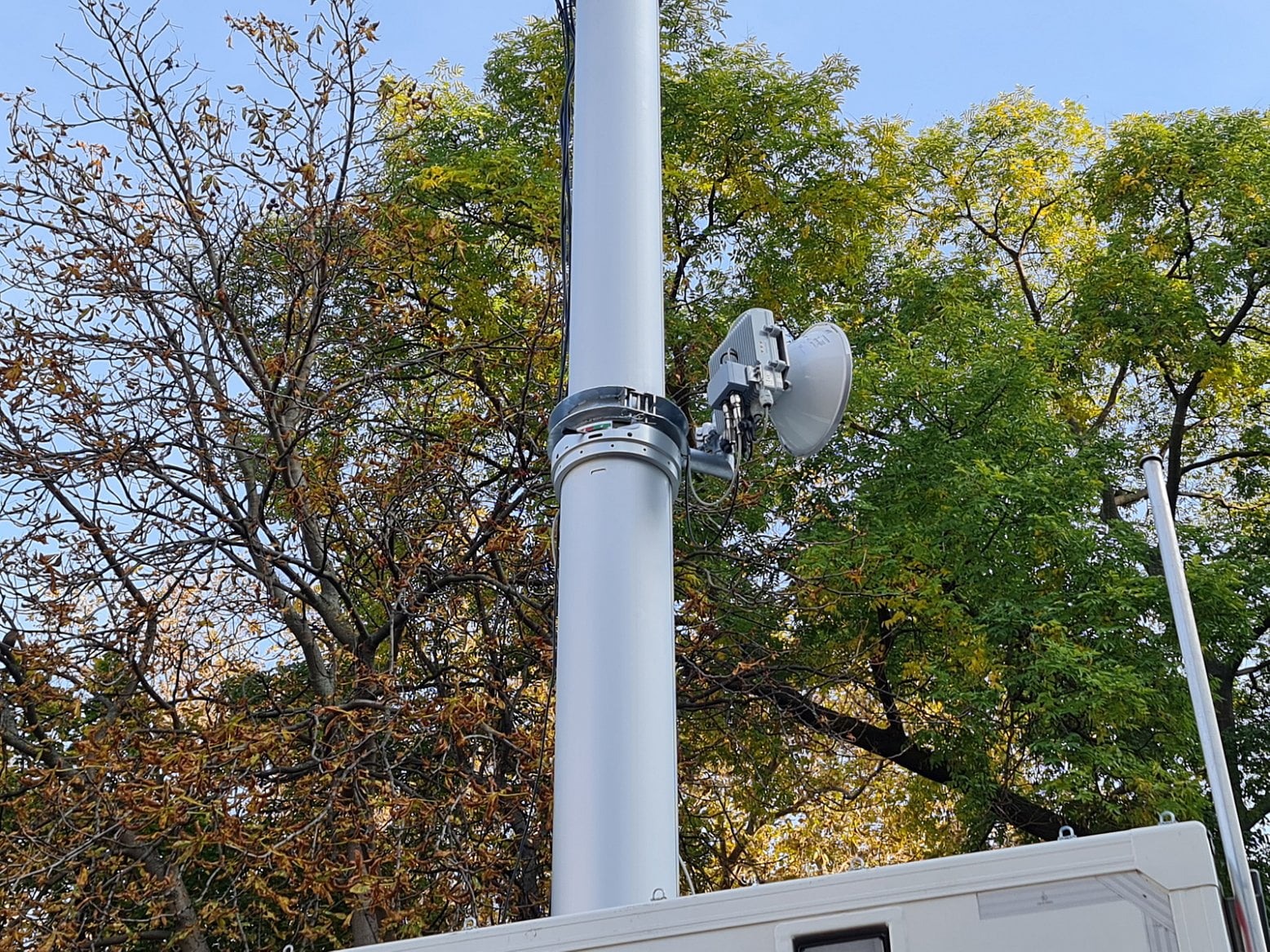 Mobilní 5G základnová stanice rakouského operátora Magenta