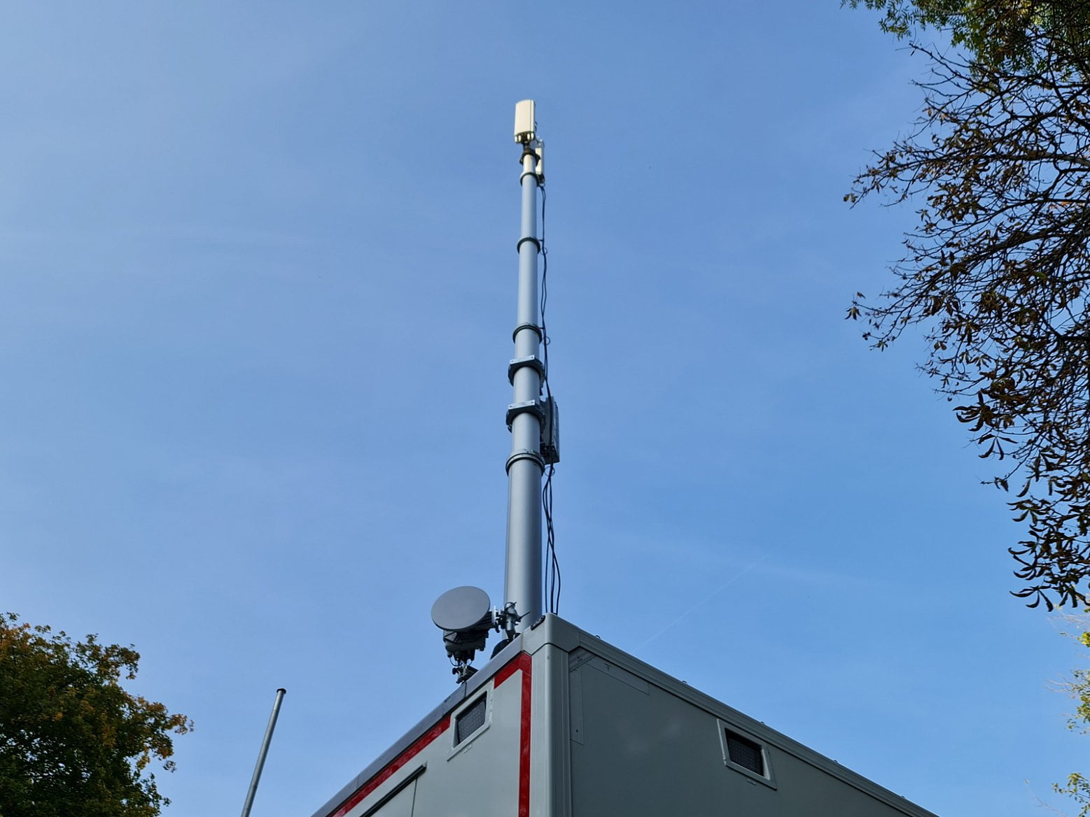 Mobilní 5G základnová stanice rakouského operátora Magenta