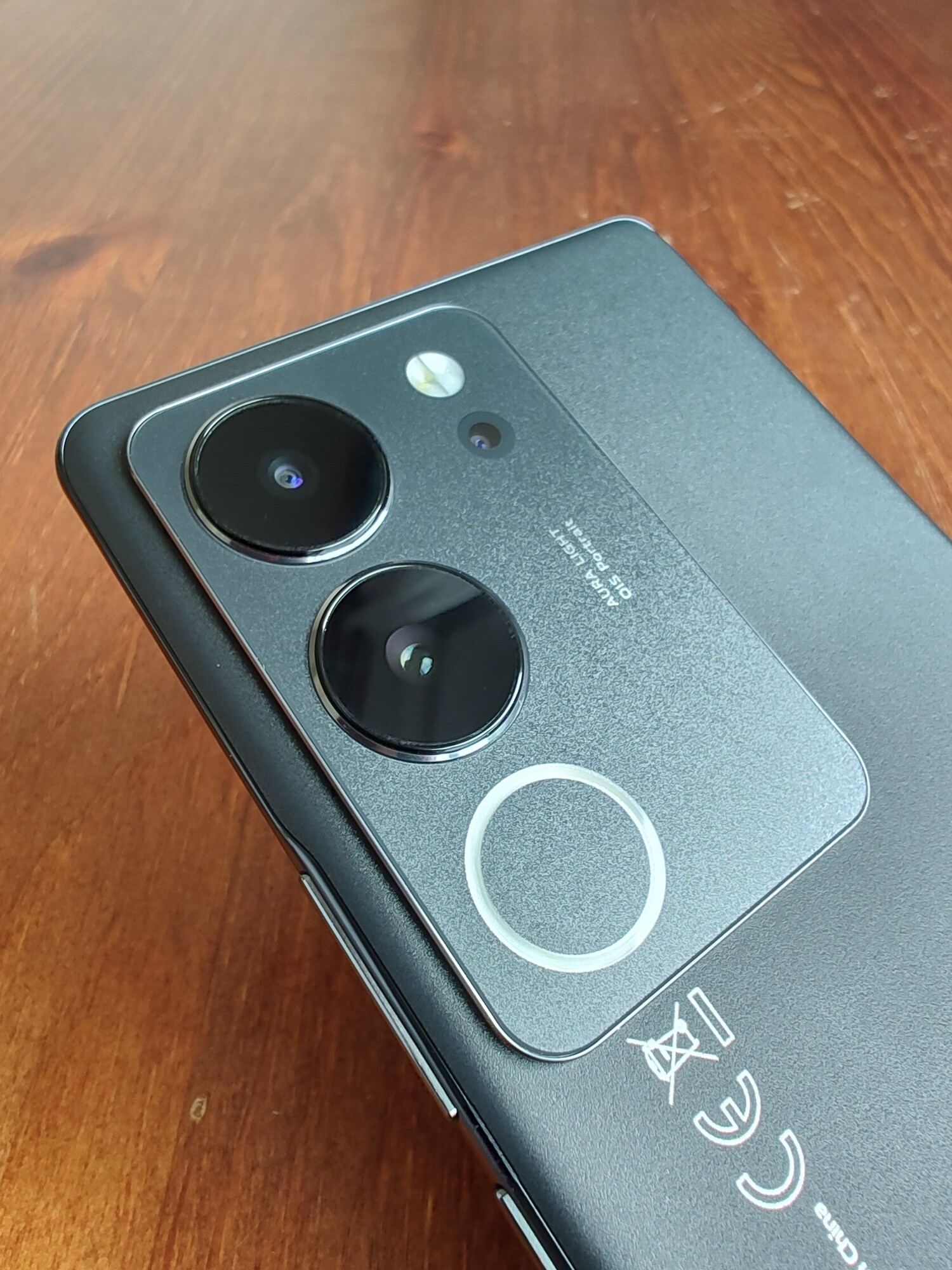 Detail na modul fotoaparátu