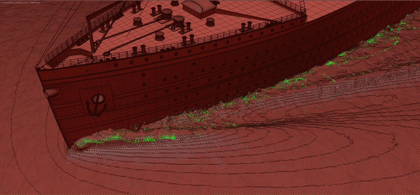 Titanic v Praze - 3D model pro vysílání na CNN Prima News