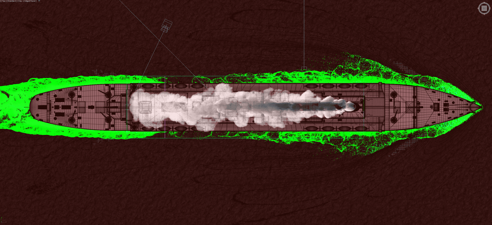 Titanic v Praze - 3D model pro vysílání na CNN Prima News