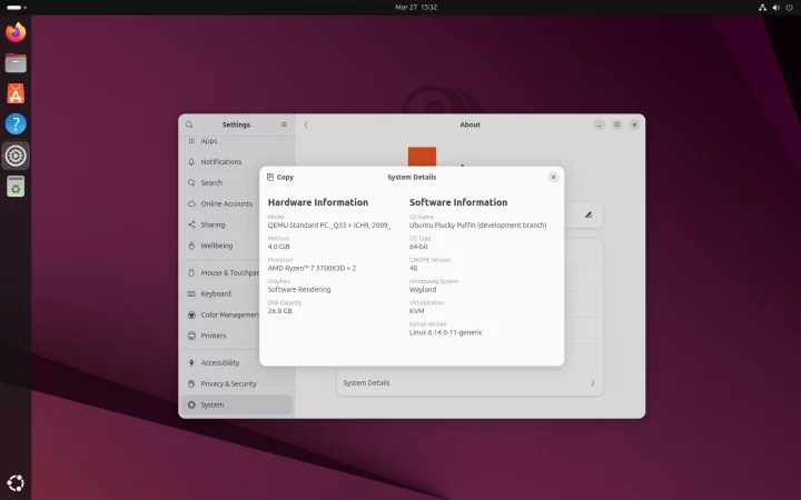 Ubuntu 25.04 Beta