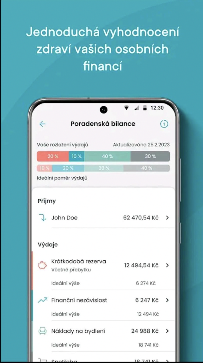 Vizuál Partners banka v mobilu