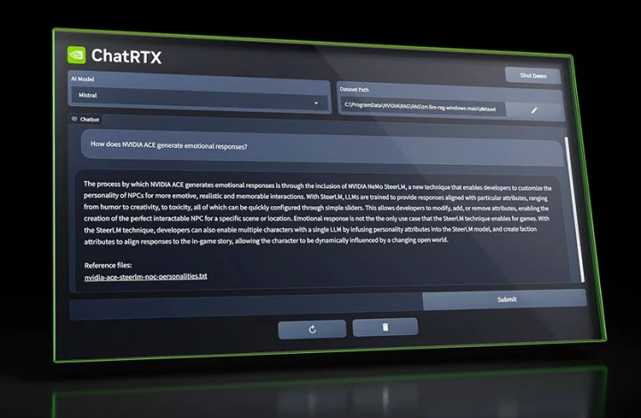 Aplikace Nvidia ChatRTX