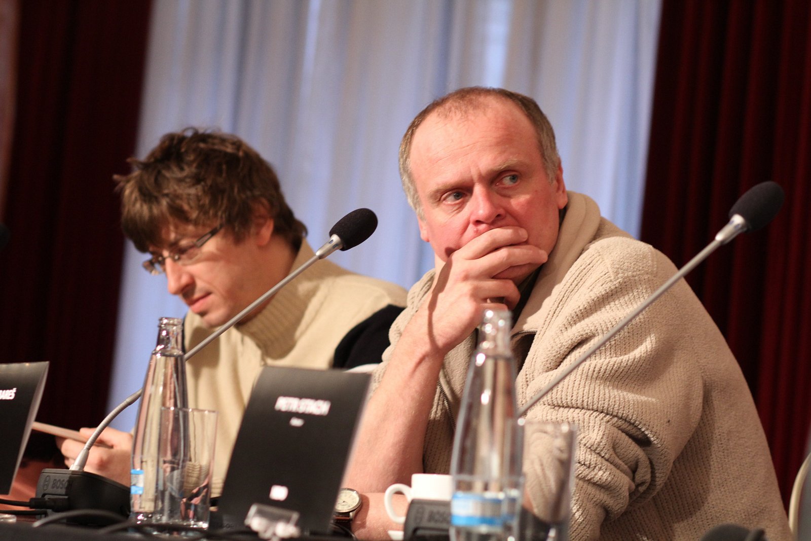 Hořící keř - tisková konference, 18. ledna 2013