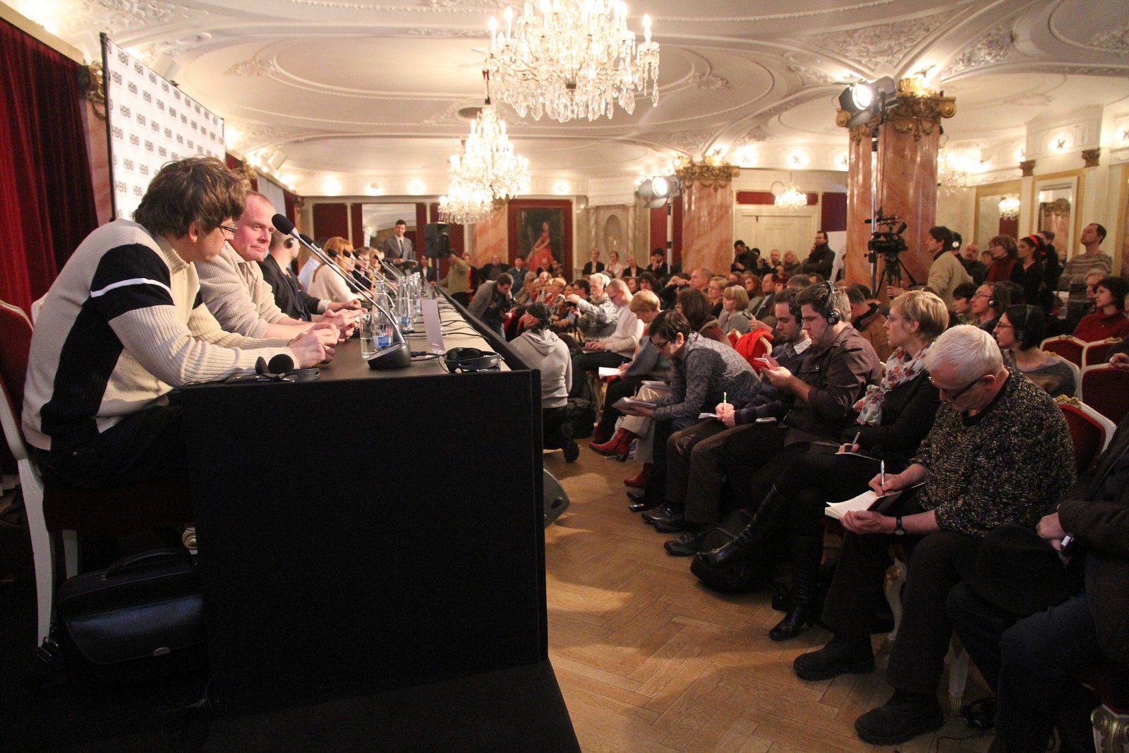 Hořící keř - tisková konference, 18. ledna 2013