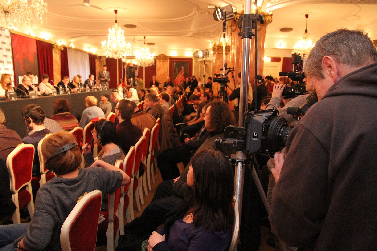 Hořící keř - tisková konference, 18. ledna 2013