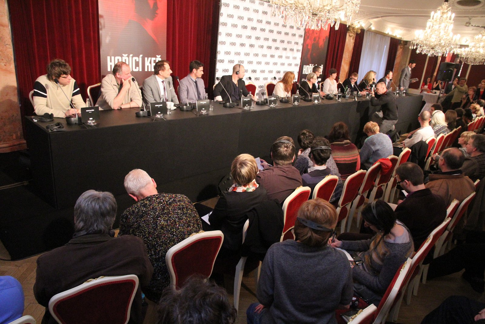 Hořící keř - tisková konference, 18. ledna 2013