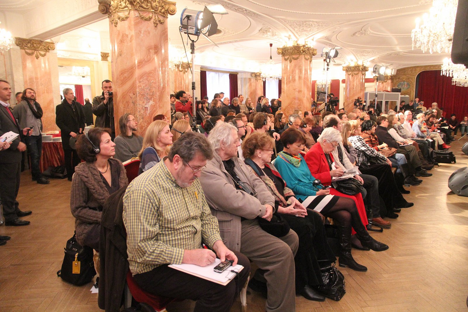 Hořící keř - tisková konference, 18. ledna 2013