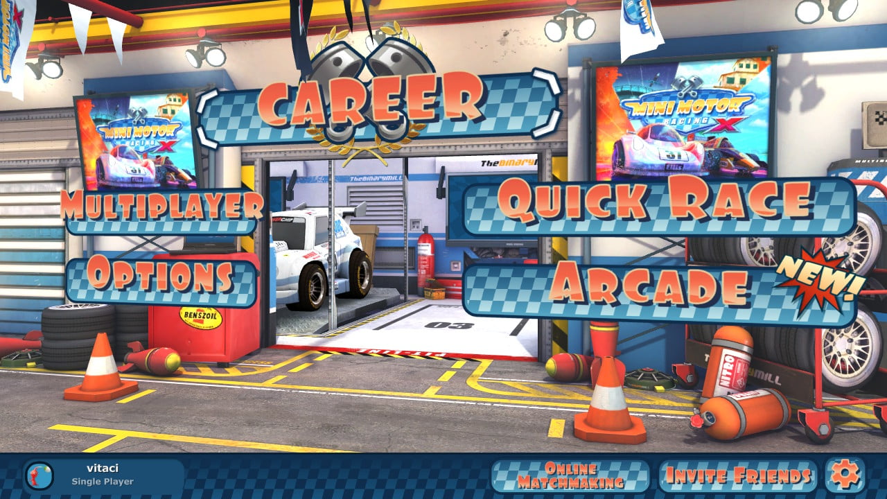 Nintendo Switch: Mini Motor Racing X