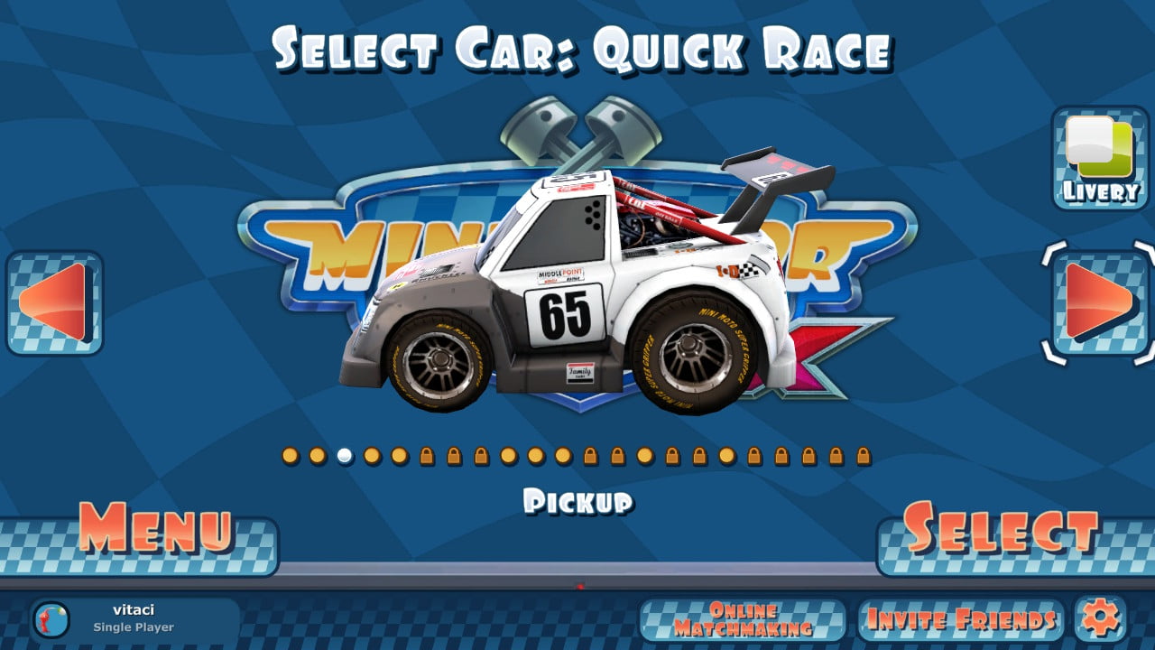 Nintendo Switch: Mini Motor Racing X