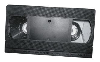 <p>&#160;Kazeta VHS</p>