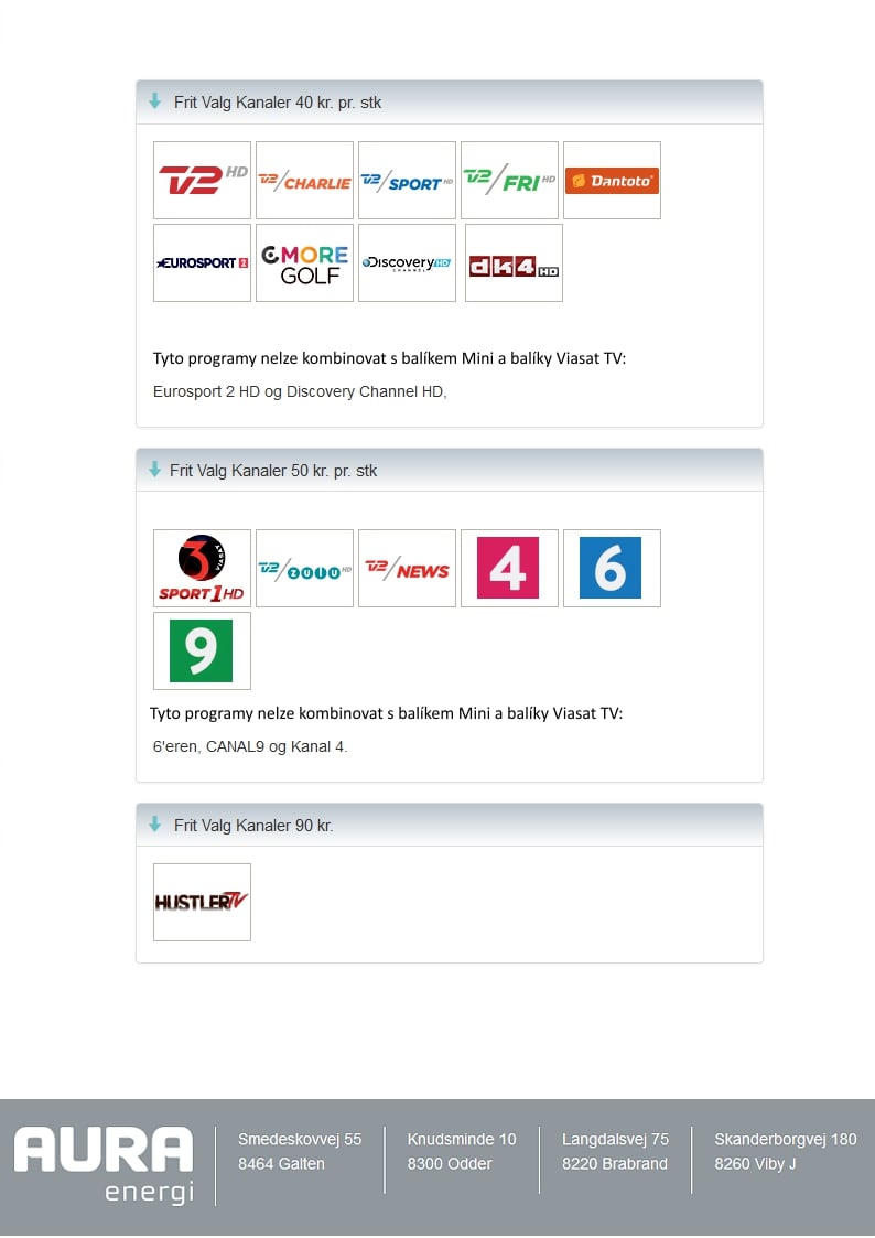 Programy a la carte – Waoo