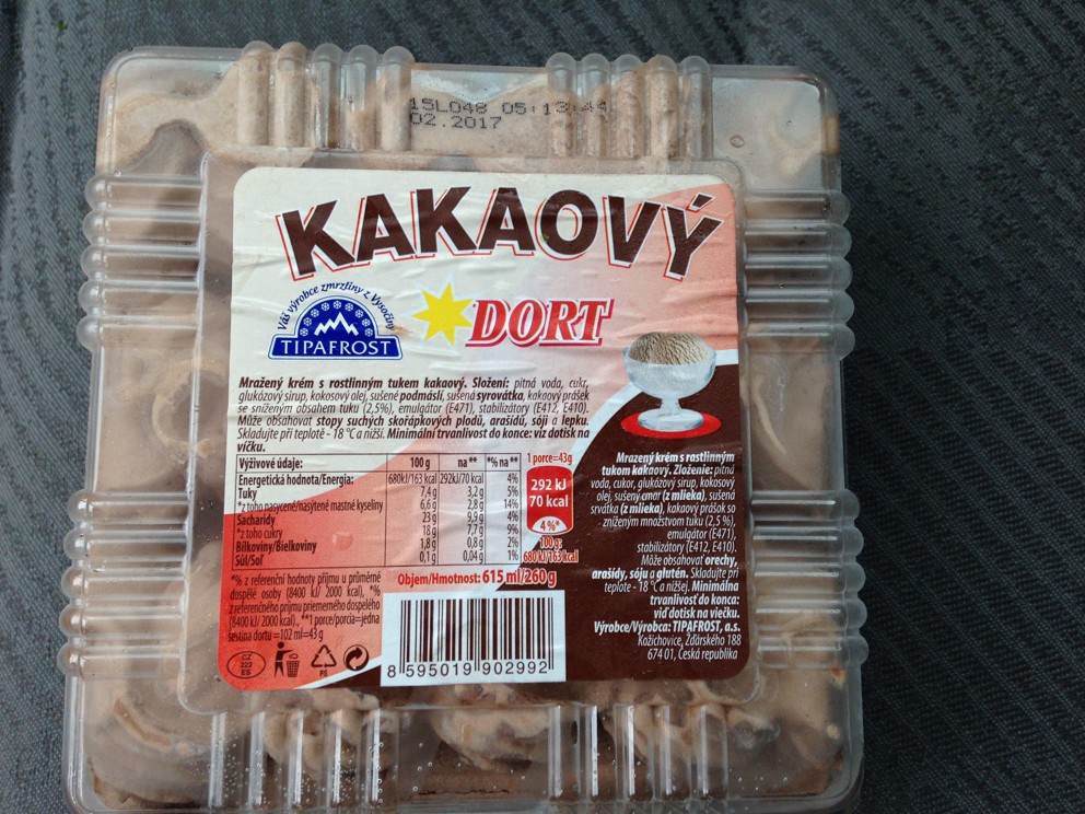 Kakaový dort