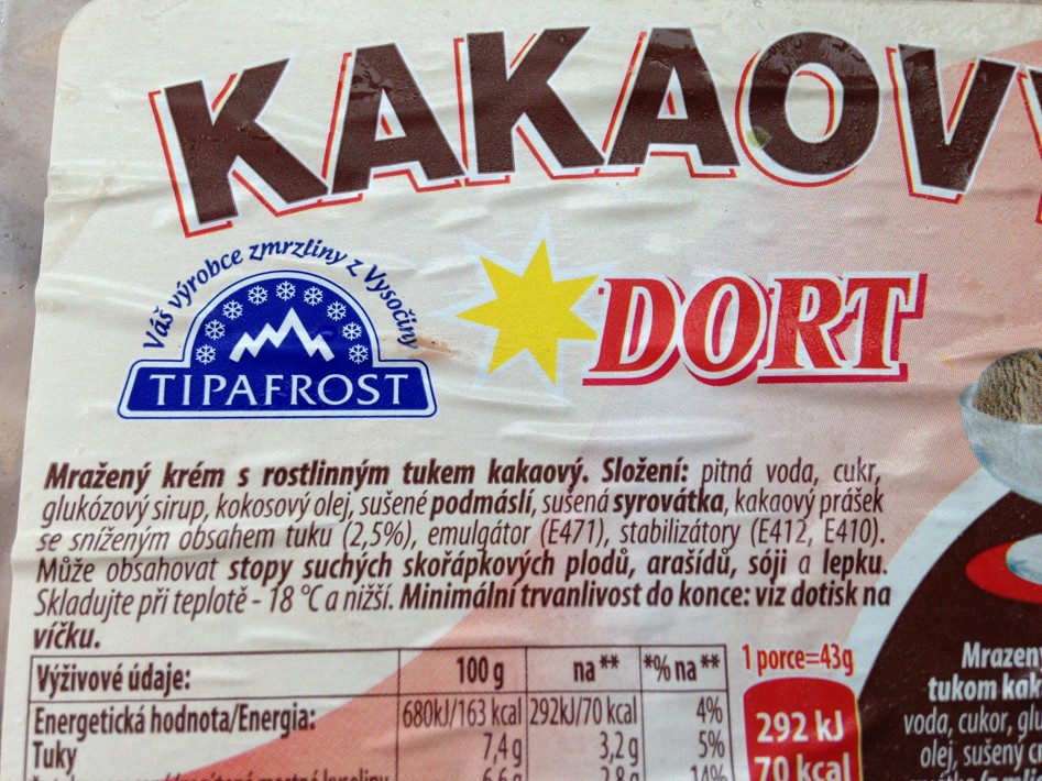 Kakaový dort