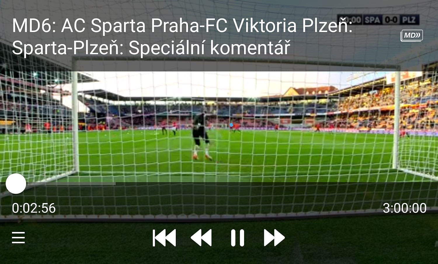 O2 sport - Jak vypadá multidimenze (MD)