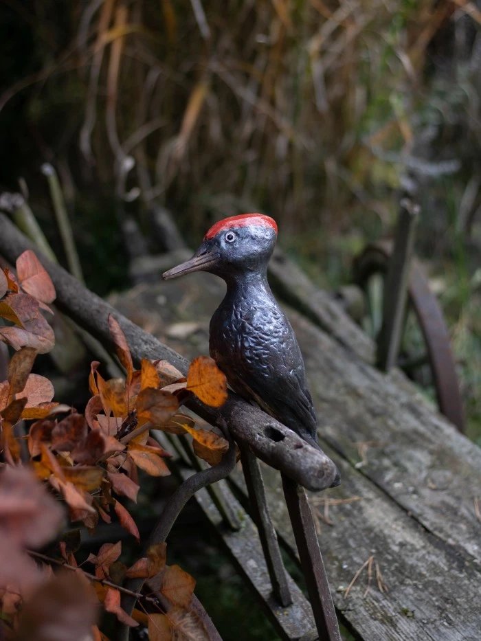 Keramický datel z Ateliéru Kruhy