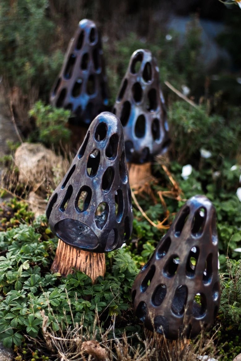 Keramické smrže z Ateliéru Kruhy